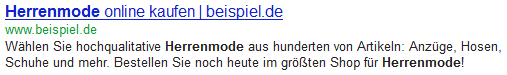 Meta Description in TYPO3